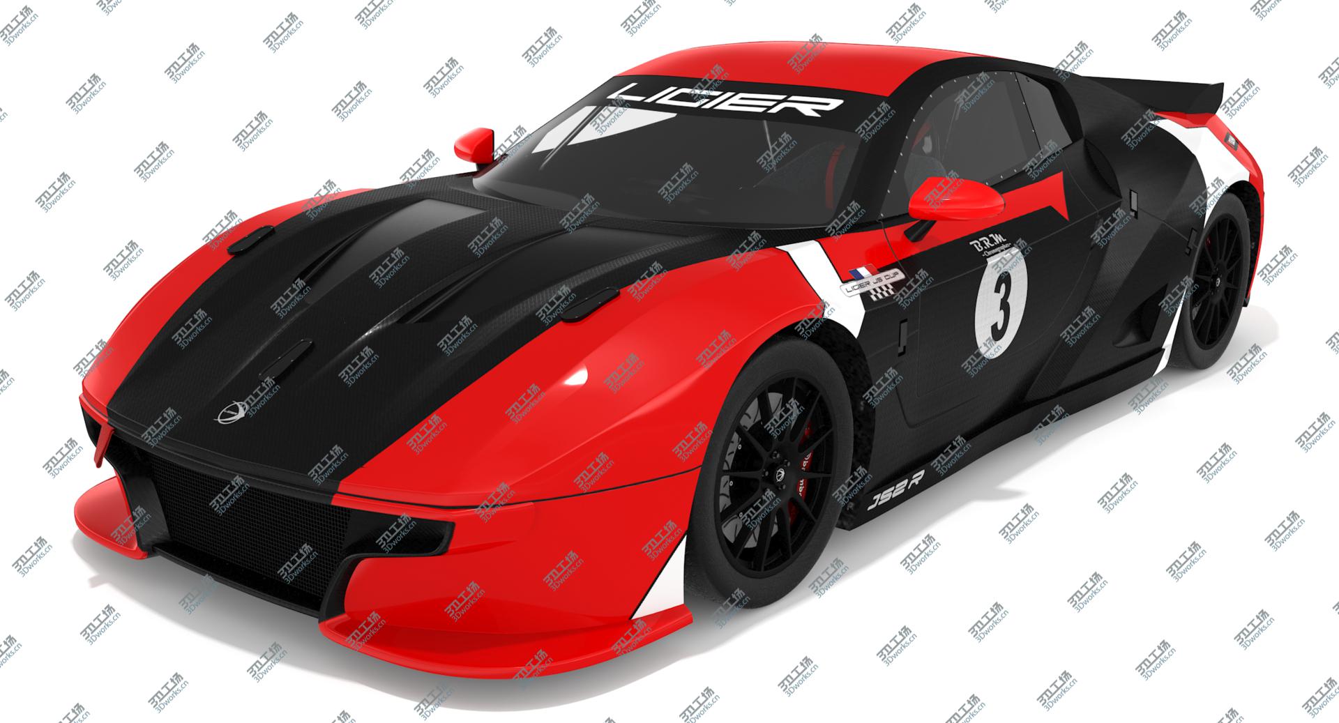 images/goods_img/202104091/3D Ligier JS2 R Zosh Dauphine Isolation 3 model/2.jpg